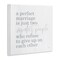 Stupell Industries Perfect Marriage Refuse to Give Up Wall Plaque, design by Jaxn Blvd.